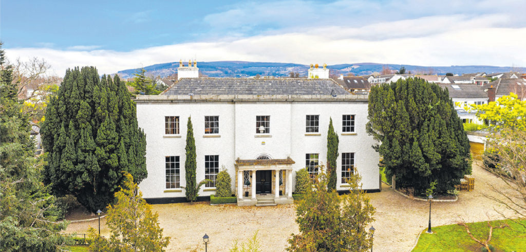 Churchtown House in Dublin 14, which achieved €3 million
